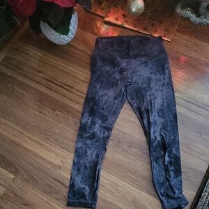 lululemon athletica Dark Gray Cropped Pants